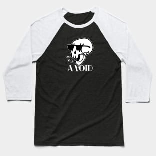 SKULL A VOID Baseball T-Shirt